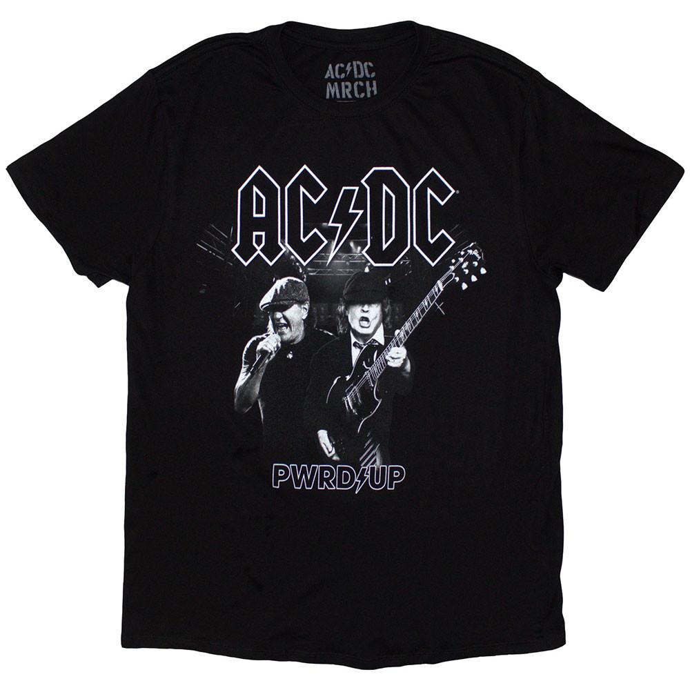 AC/DC ACDC PWRDUP B&W Photo EU Tour '24 T-Shirt