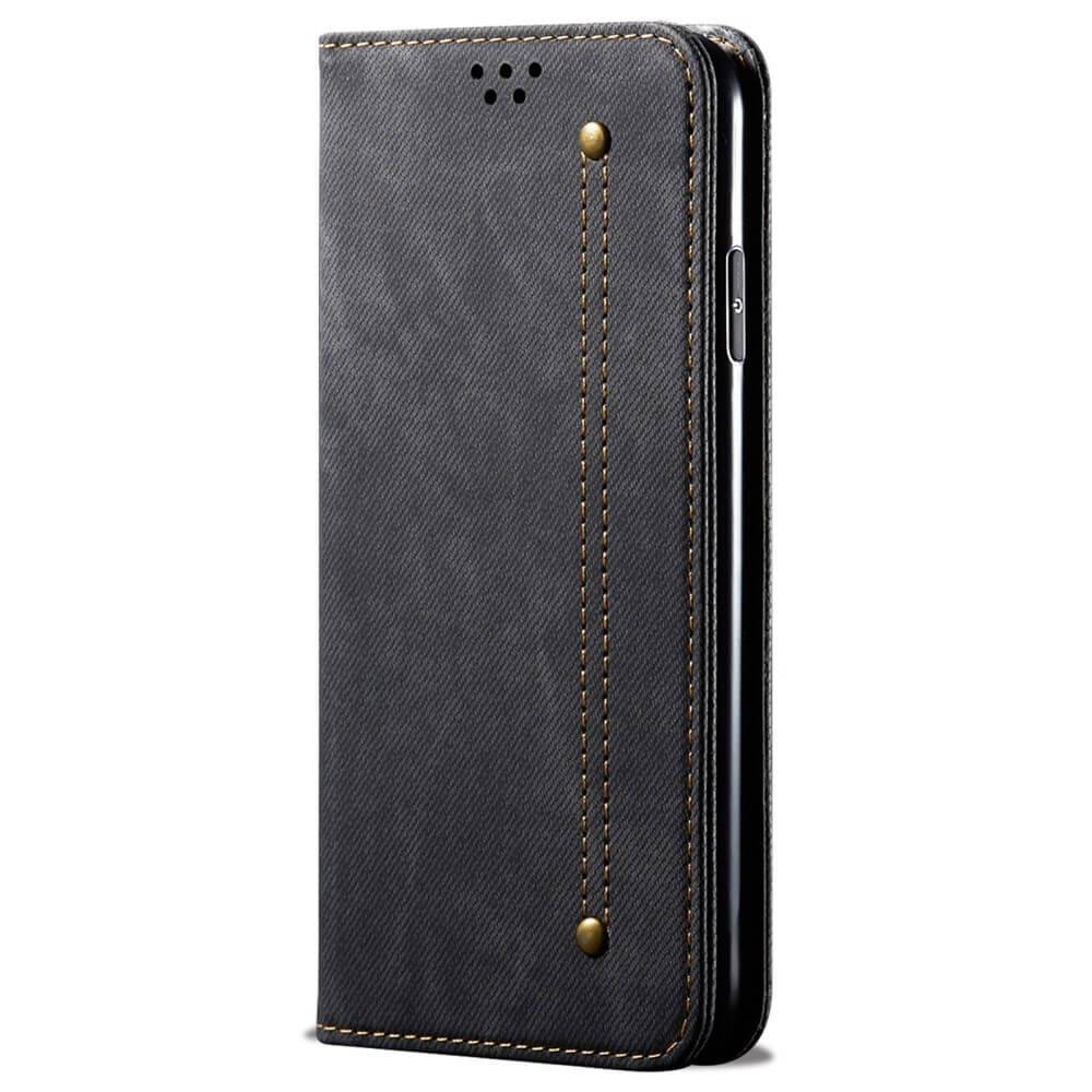 Cover-Discount Xiaomi 15 Ultra - Flip Case in Jeans Stoff Optik