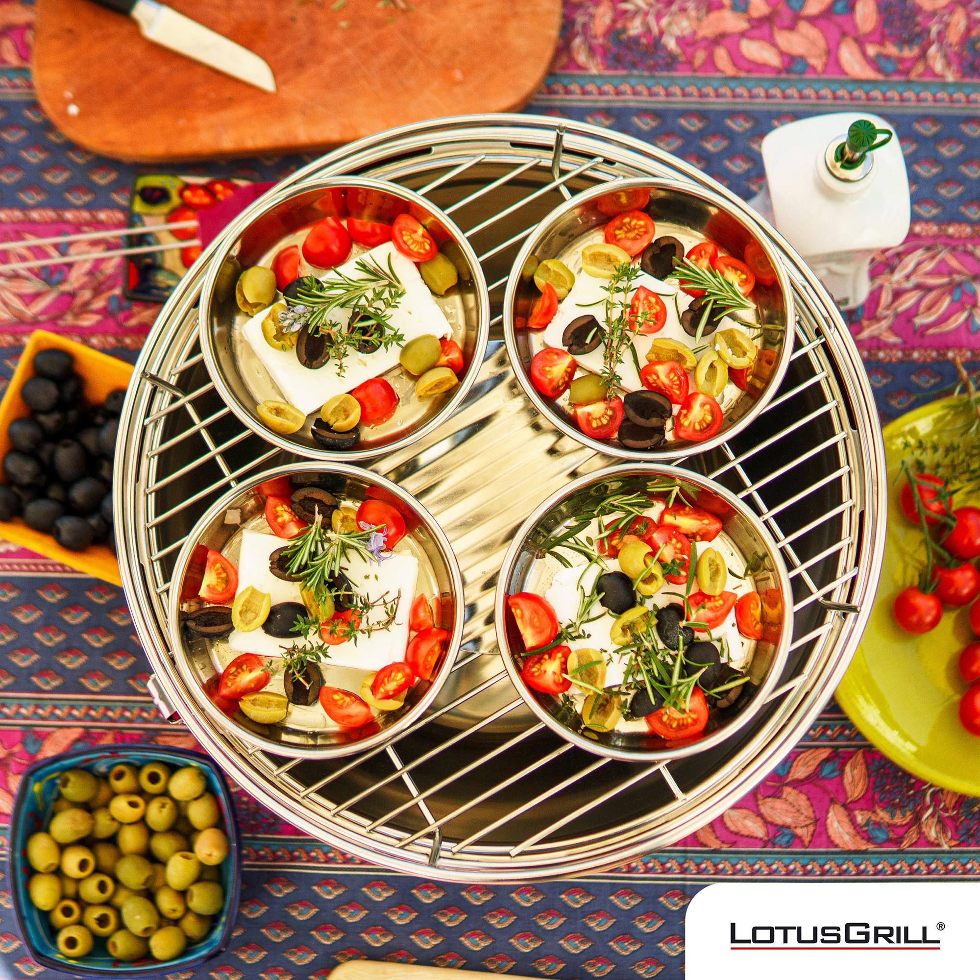 LotusGrill Gas-/Kohlengrill Hybrid Classic