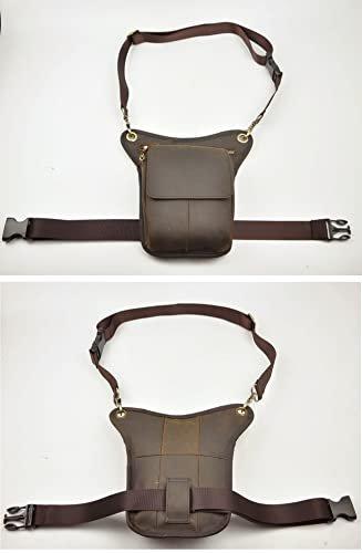 Only-bags.store Echtes Leder Tasche Beinbeutel Beintasche Echtes Leder Tasche Beinbeutel Beintasche