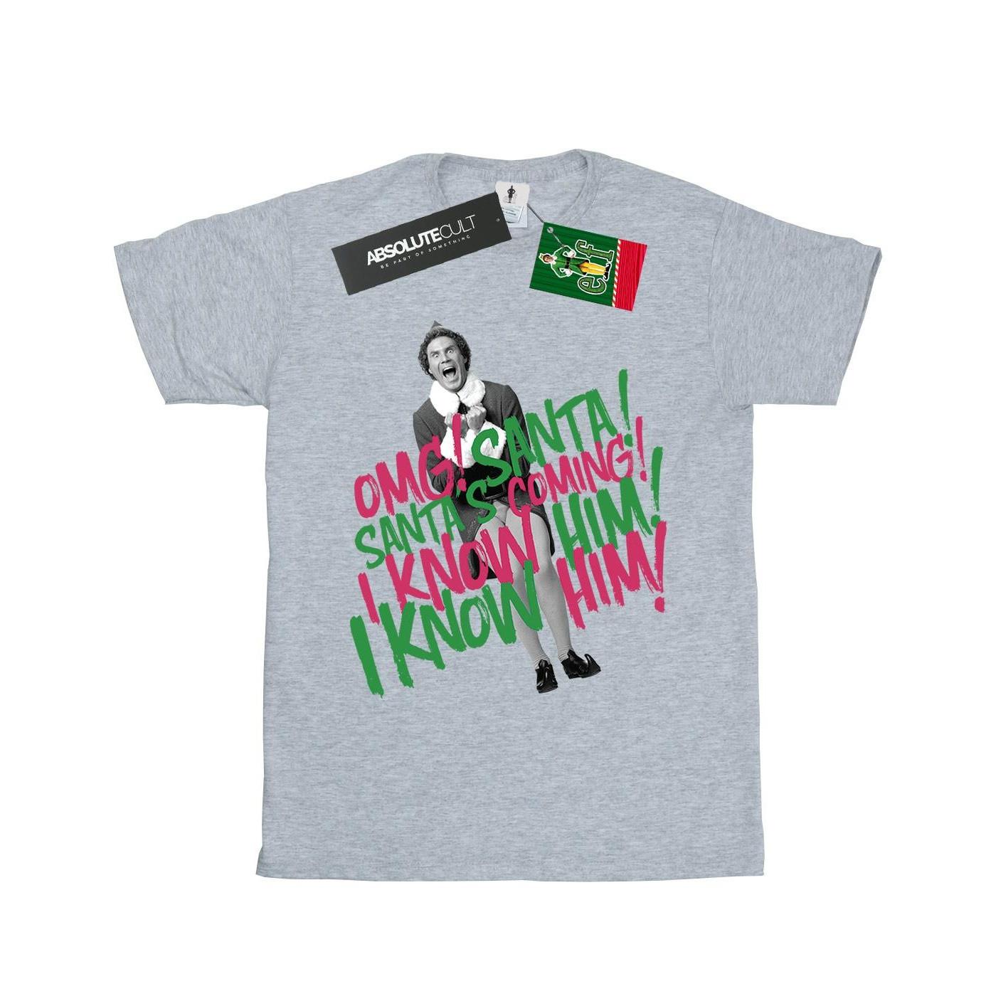 Elf Santa's Coming T-Shirt