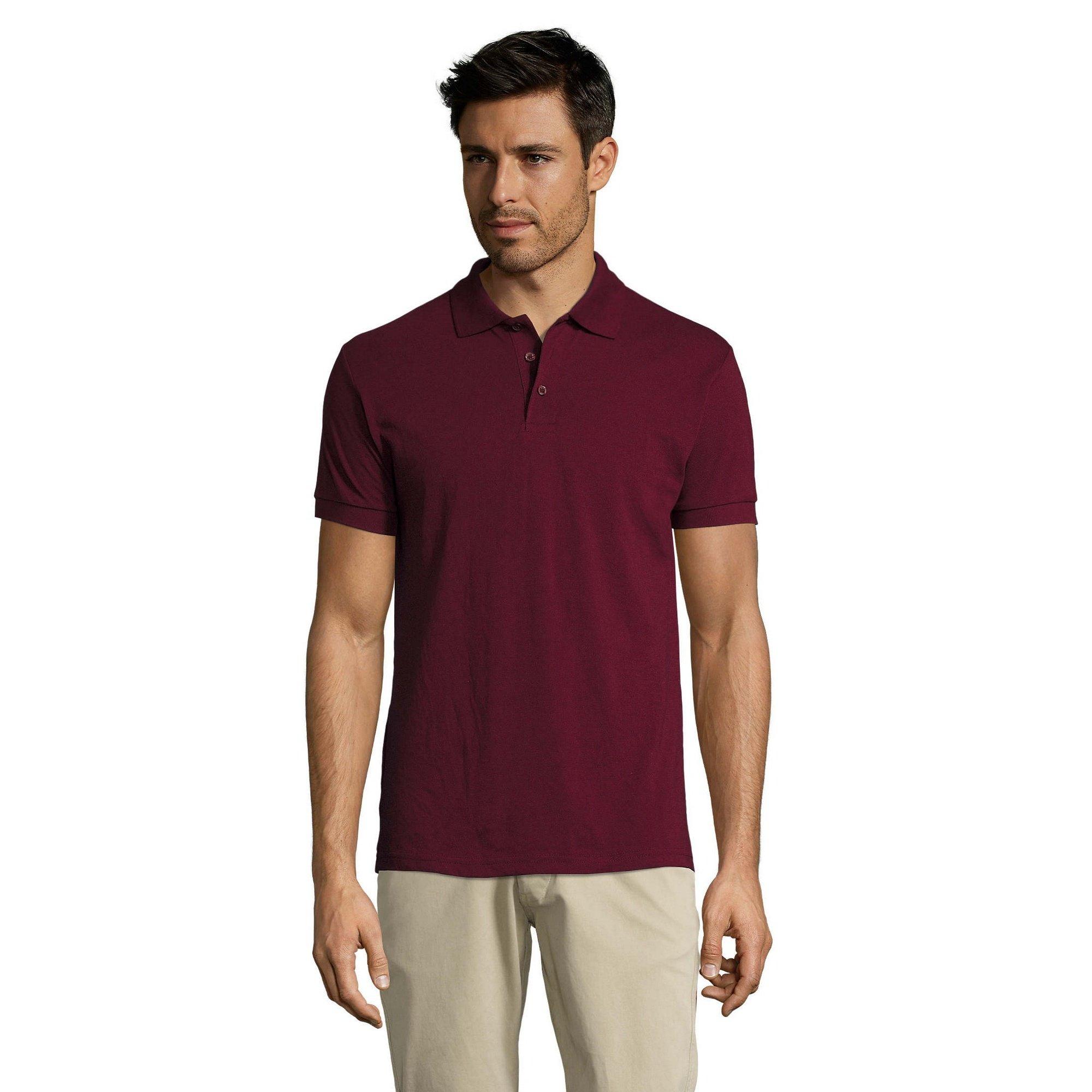 SOLS Prime Pique Kurzarm Polo Shirt