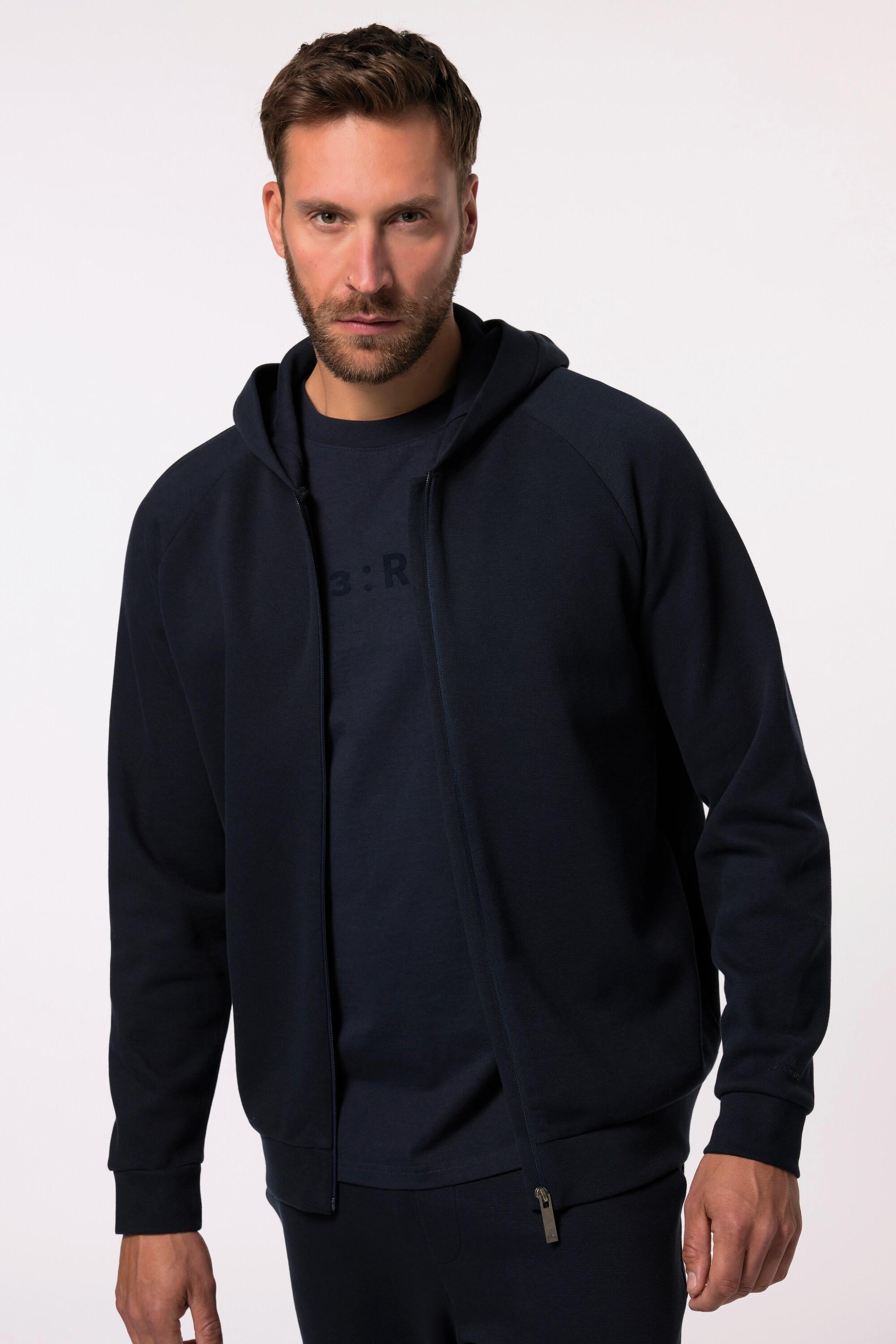 JP1880 Loungewear-Kapuzenjacke, Nachhaltigkeit, GOTS zertifizierte Biobaumwolle