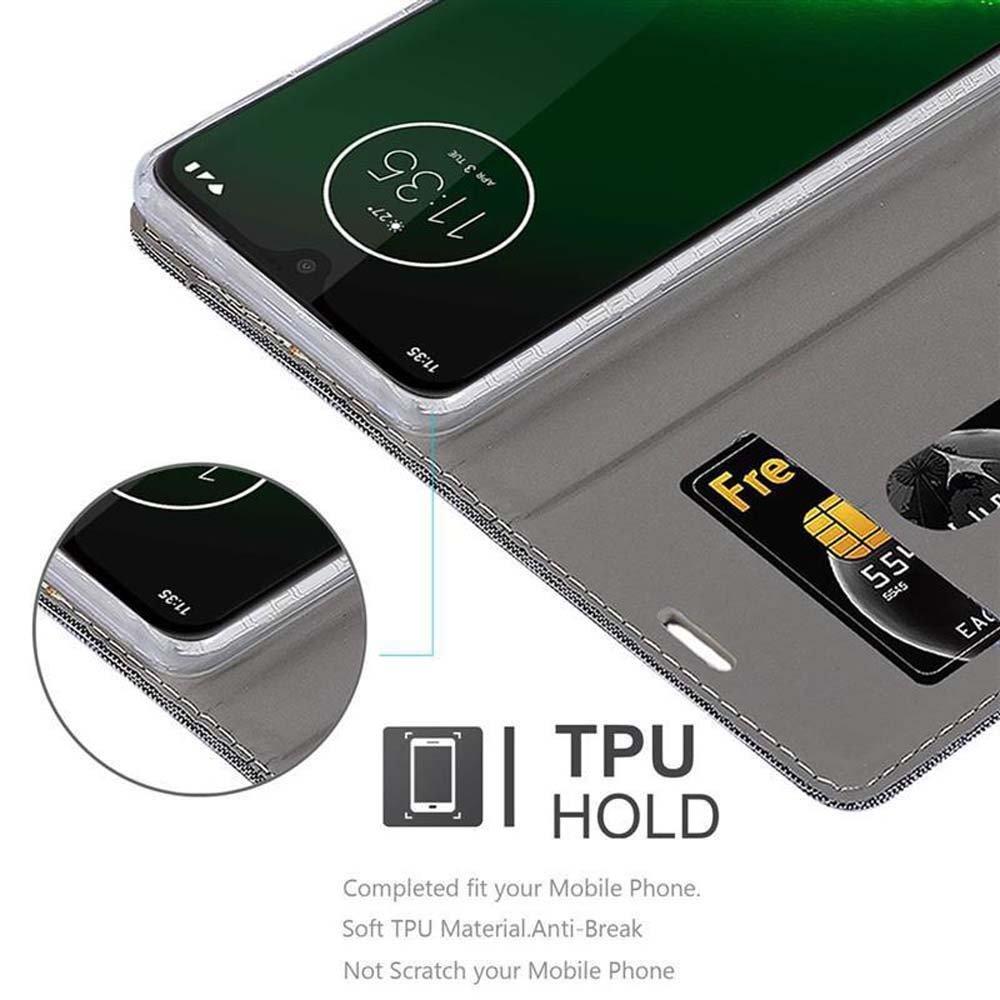 Cadorabo Hülle für Motorola MOTO G7 / G7 PLUS Magnetverschluss, Kartenfach
