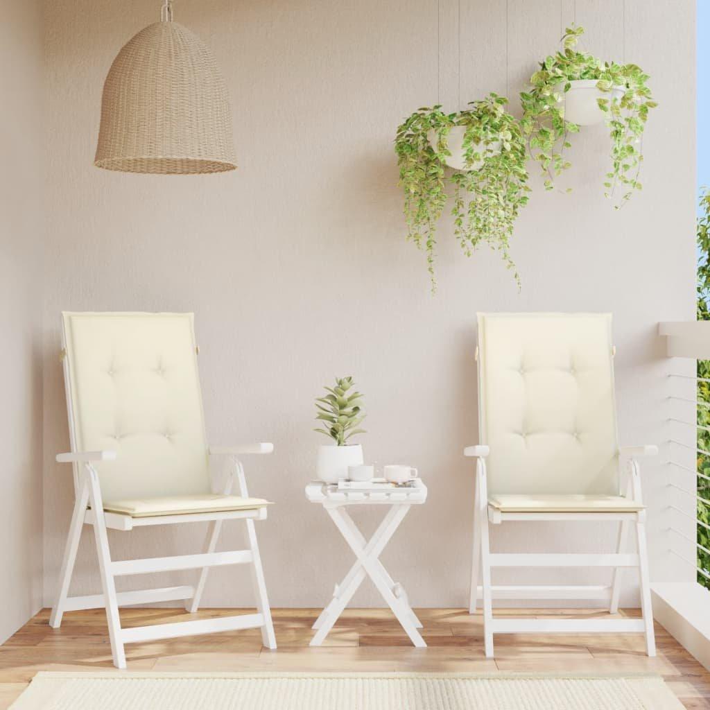 VidaXL Gartenstuhlauflagen 2 stk. gewebe