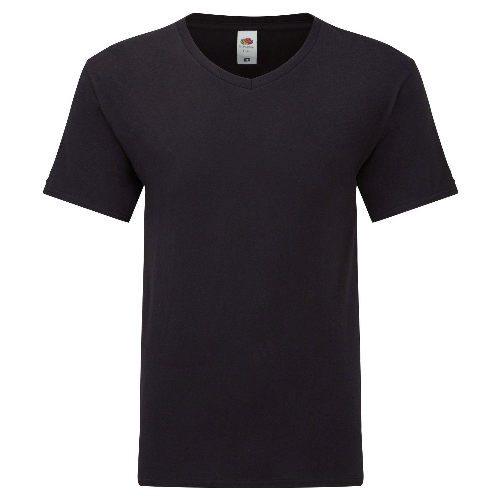 Fruit of the Loom Original V-Ausschnitt T-Shirt
