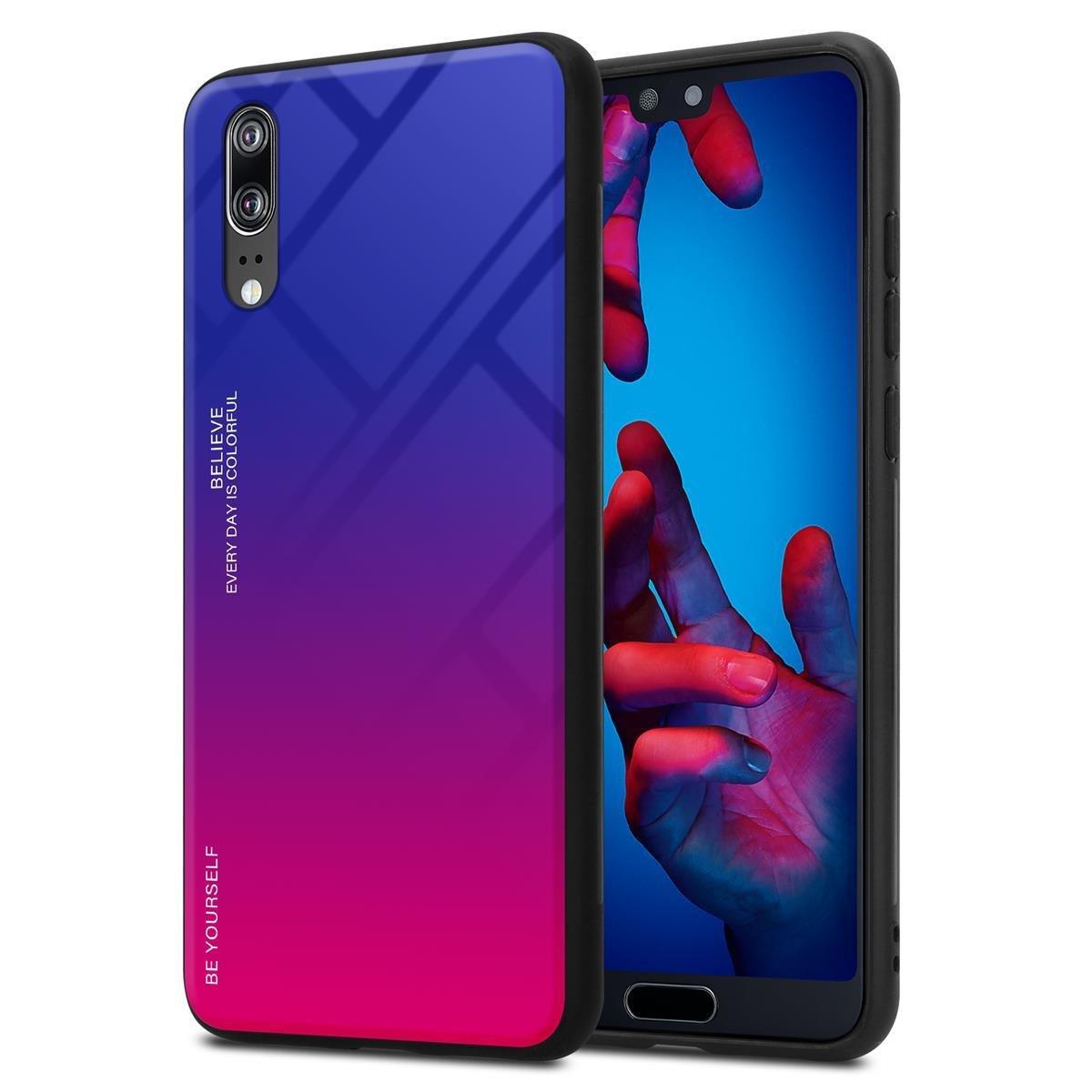 Cadorabo Hülle für Huawei P20 Zweifarbig