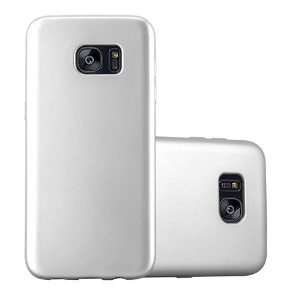 Cadorabo Hülle für Samsung Galaxy S7 EDGE TPU Silikon Matt