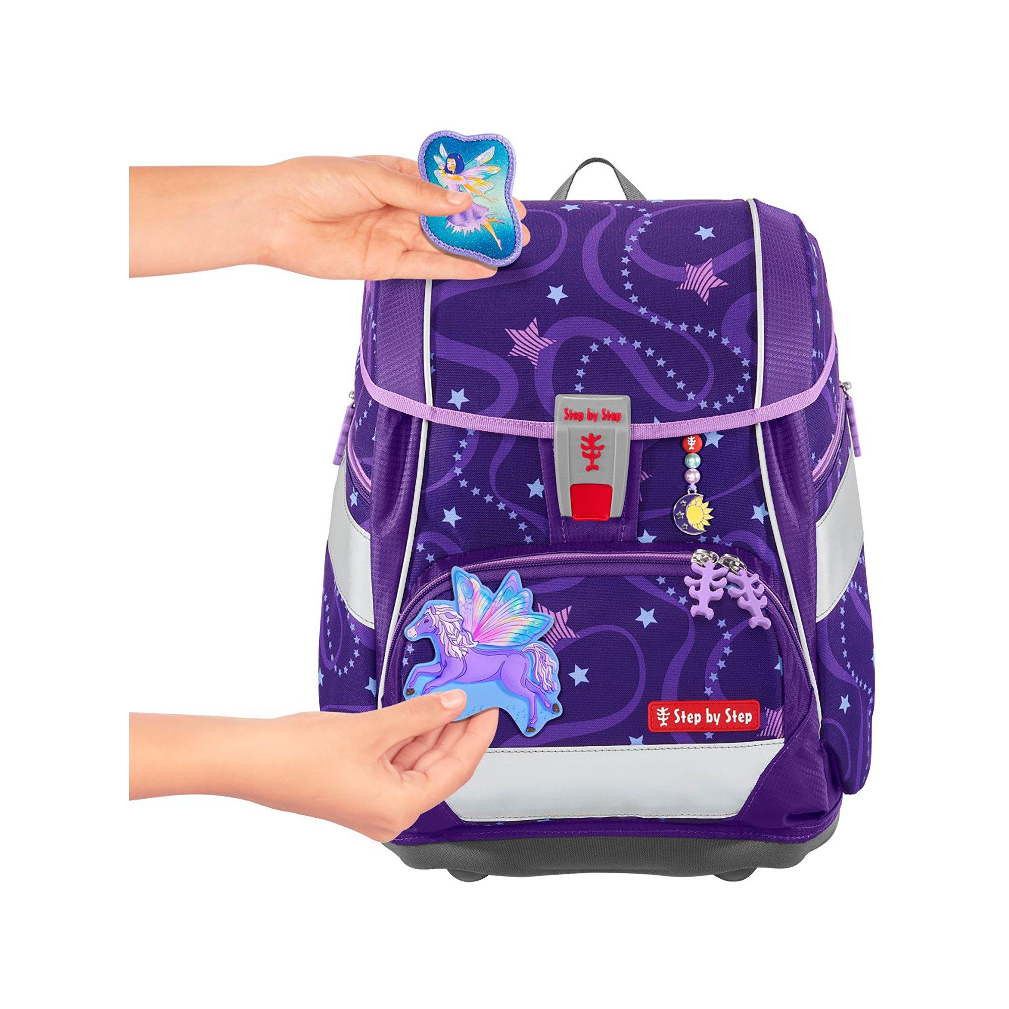 Step by Step Schulthek-Set, 6-teilig 2IN1 PLUS, Pegasus Emily