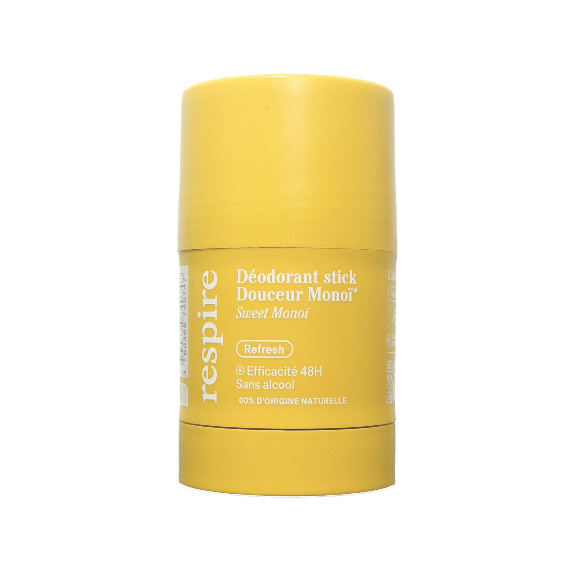 RESPIRE Deo-Stick Douceur de Monoï - Wirksamkeit 48H