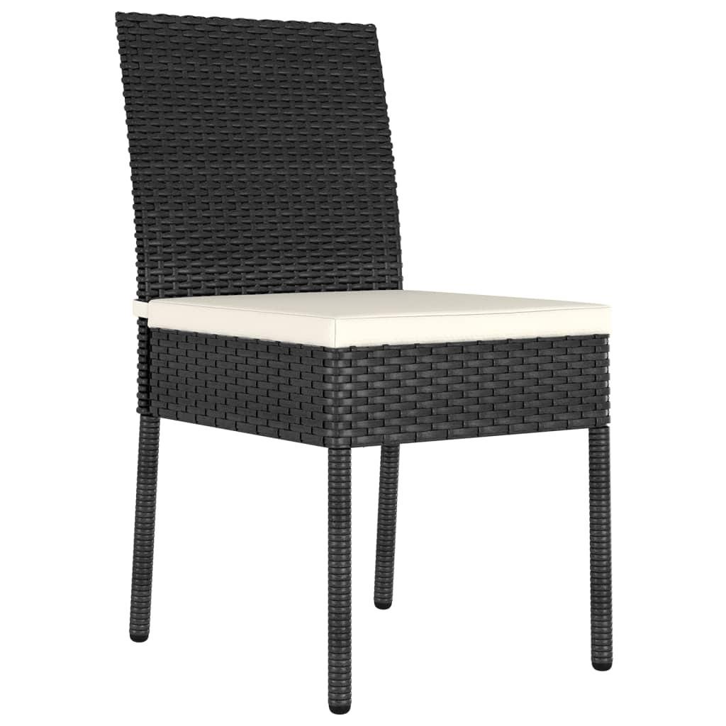 VidaXL Essstuhl poly-rattan