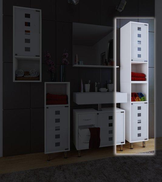 VCM Holz Badschrank Darola