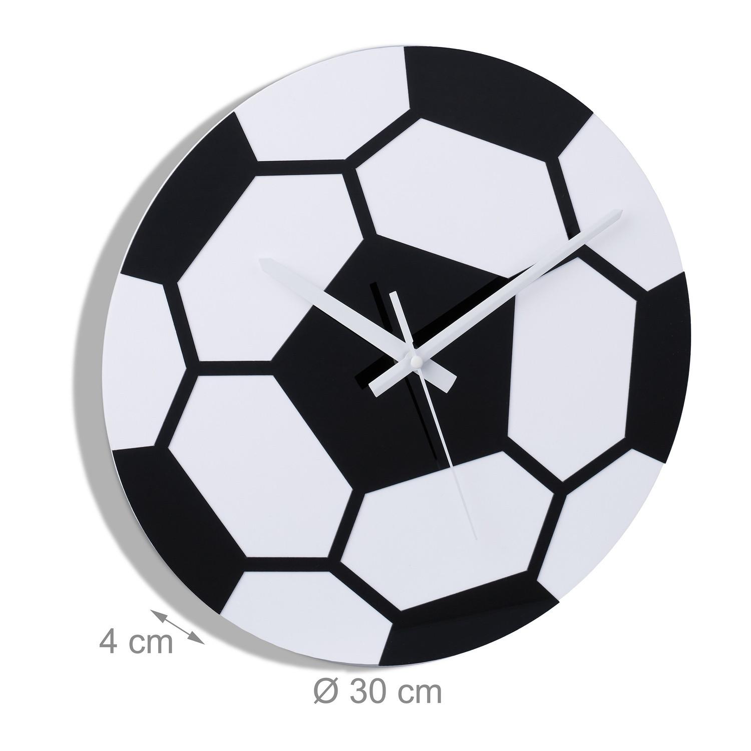 B2X Wanduhr Fußball