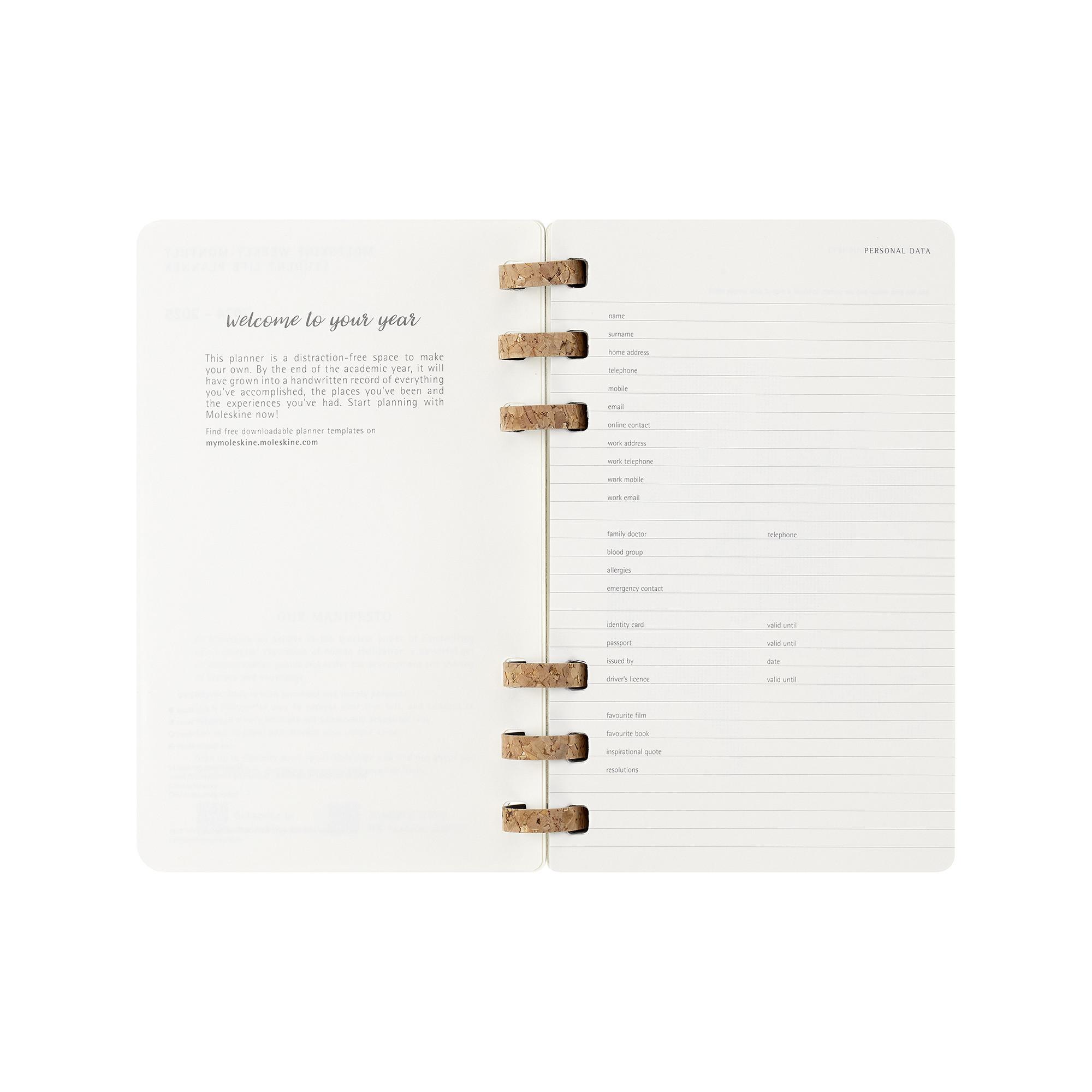 MOLESKINE Wochenplaner LIFE 2025