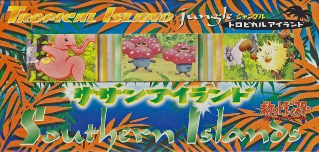 Pokémon Tropical Island Jungle Collection Set Japanese Southern Islands (Sealed)