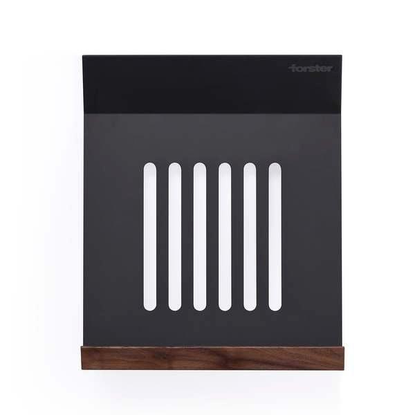Forster Home Magnetischer Buch & Tablet Halter Walnuss