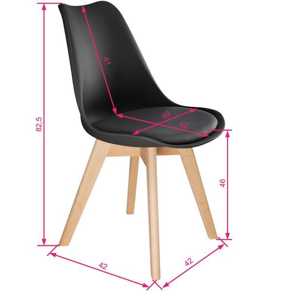 Tectake Esszimmerstühle Friederike