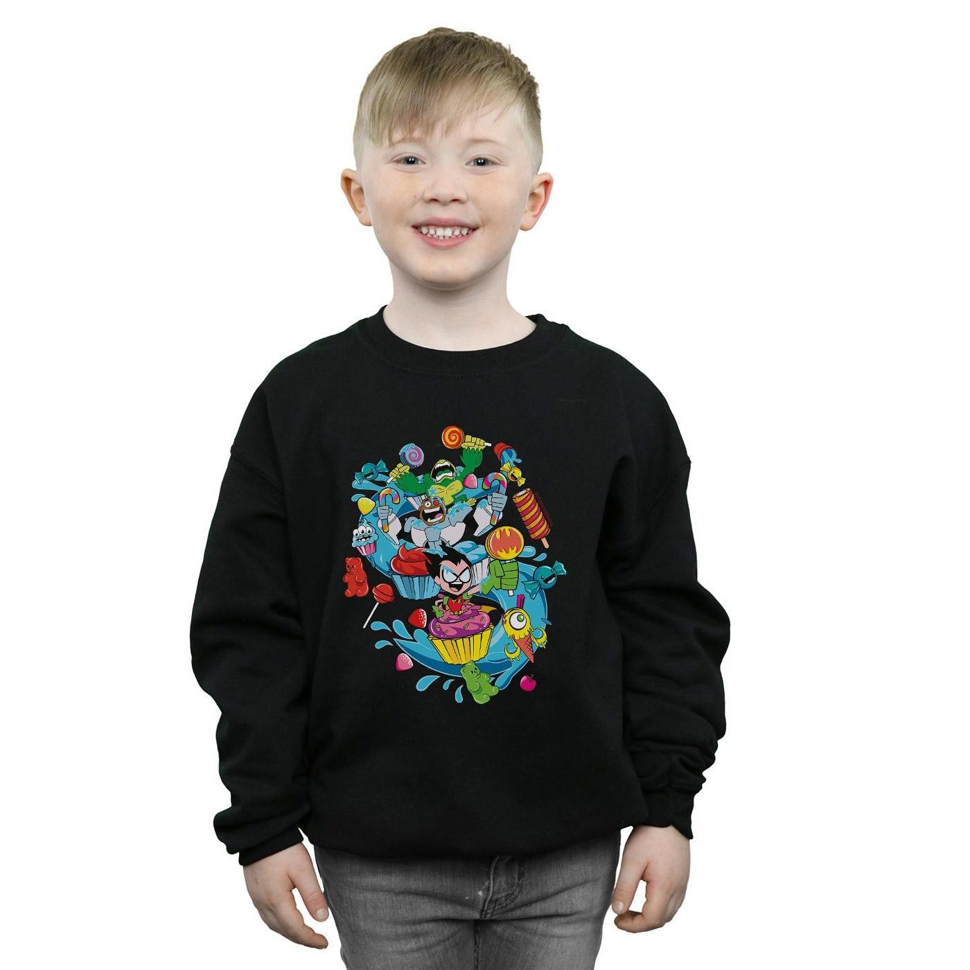 DC COMICS Teen Titans Go Candy Mania Sweatshirt