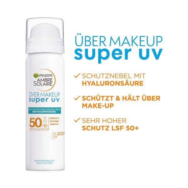 GARNIER Ambre Solaire Sensitive Expert+ Protection Spray SPF 50 Sensitive Expert+ Feuchtigkeitsspendendes Schutz-Spray