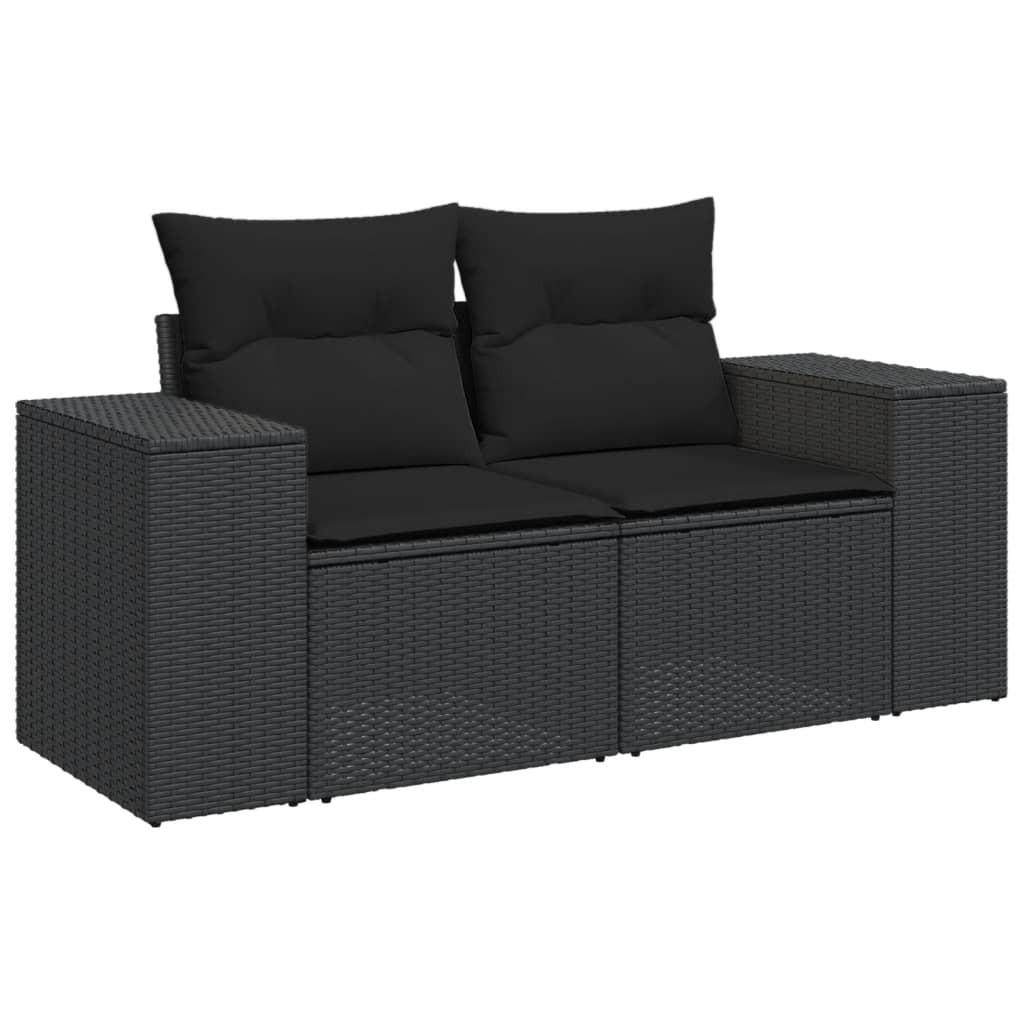 VidaXL Garten sofagarnitur poly-rattan