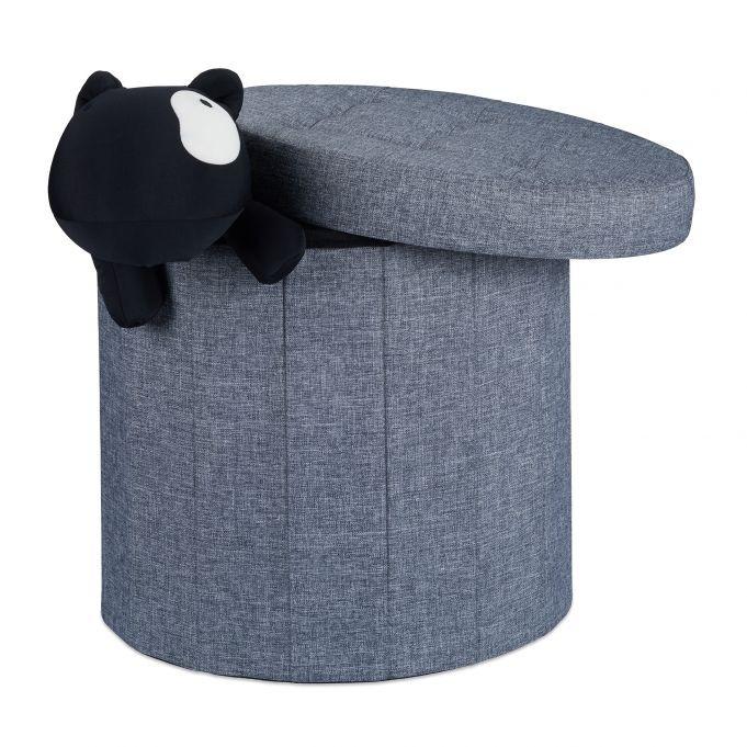 B2X Hocker mit Stauraum Größe L rund