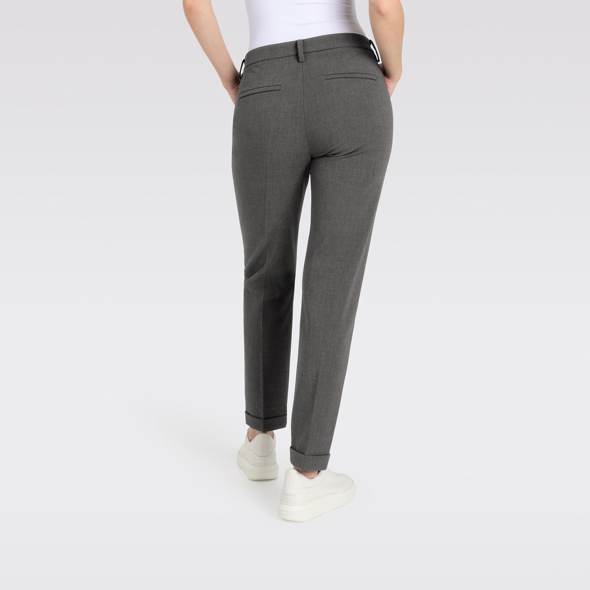 MAC Chino Turn Up Slim Fit Knöchellange Hose