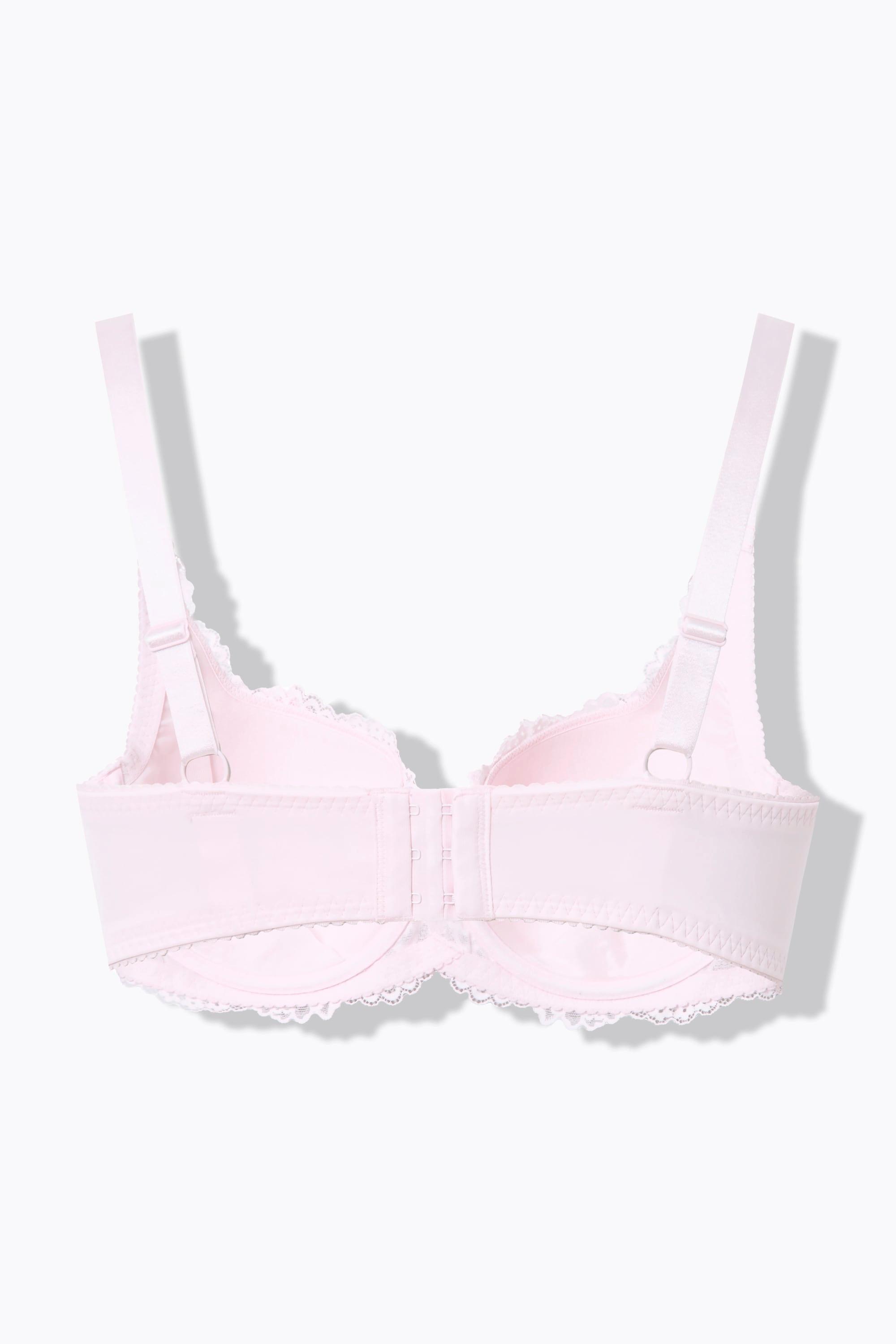 Ulla Popken Bügel-BH, Softschalen, Balconette-BH, Spitze, Cup B - D