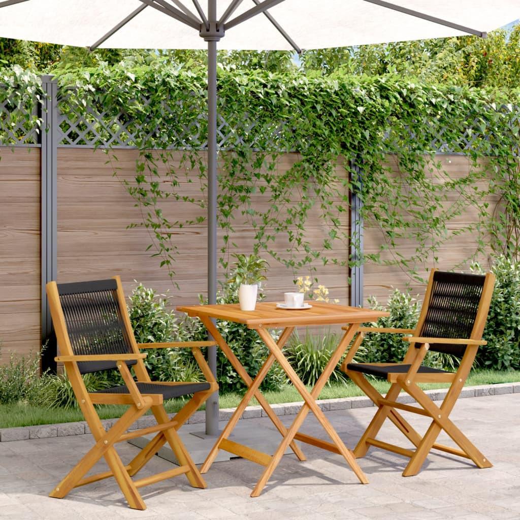 VidaXL Bistro set akazienholz