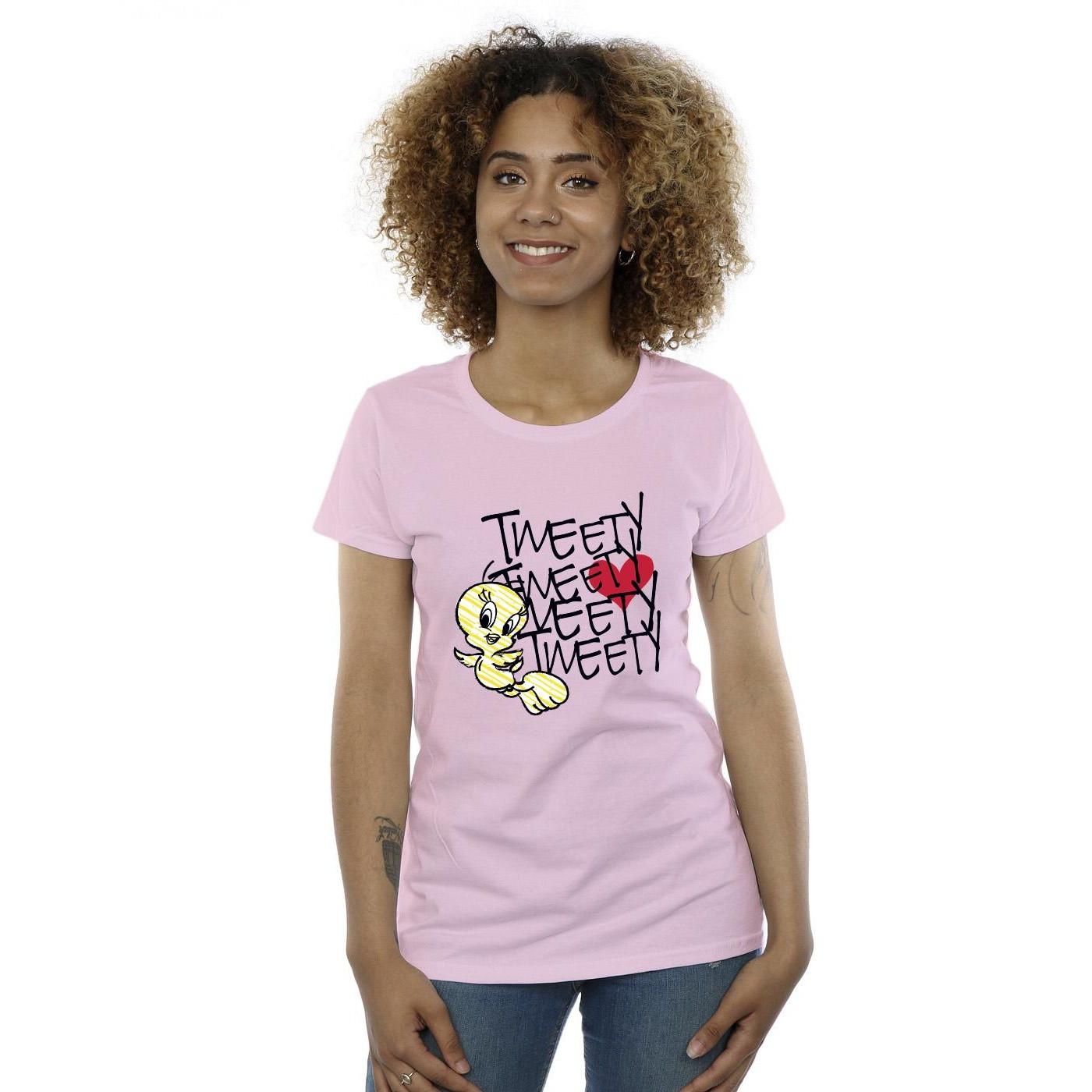 LOONEY TUNES Tweety Bird Print T-Shirt