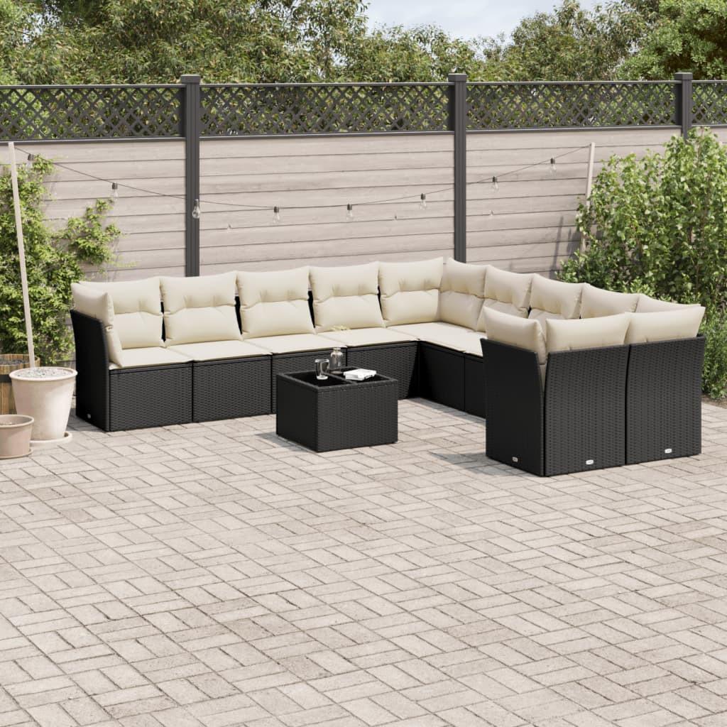VidaXL Garten sofagarnitur poly-rattan