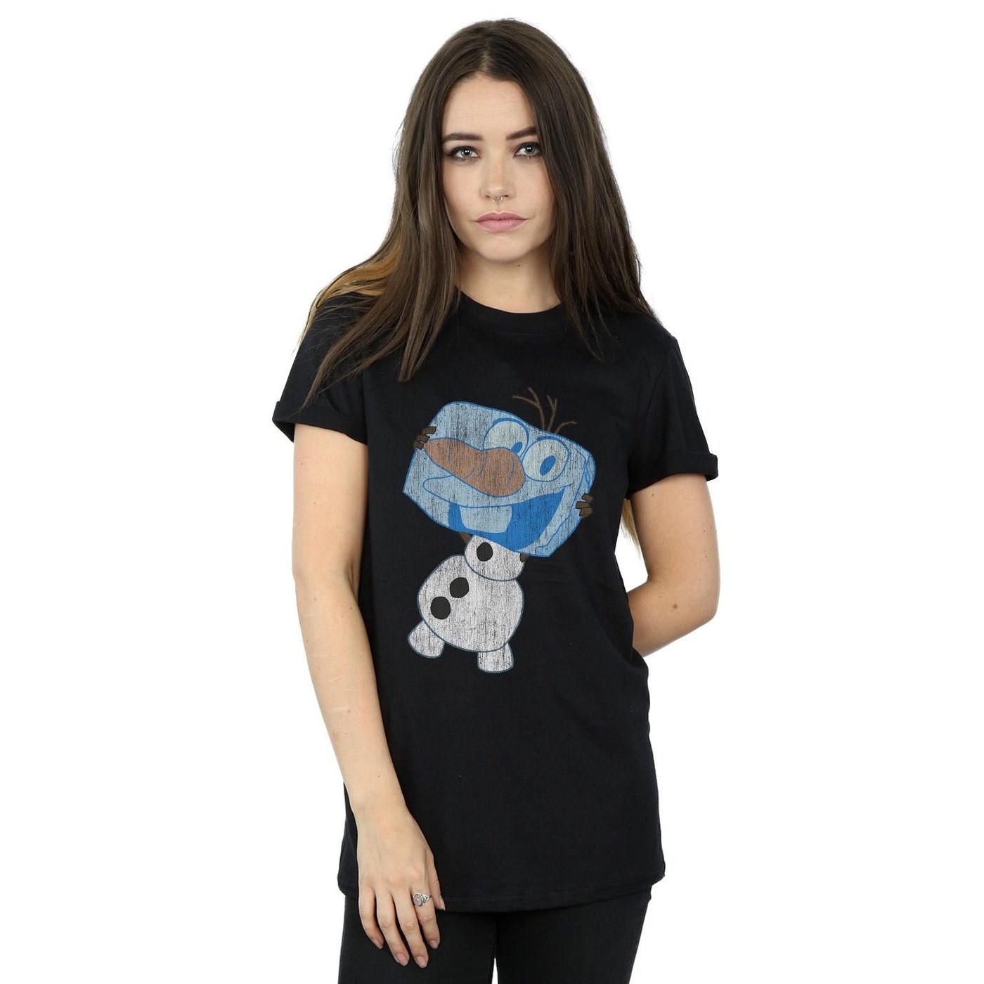 Disney Frozen Olaf Distressed T-Shirt