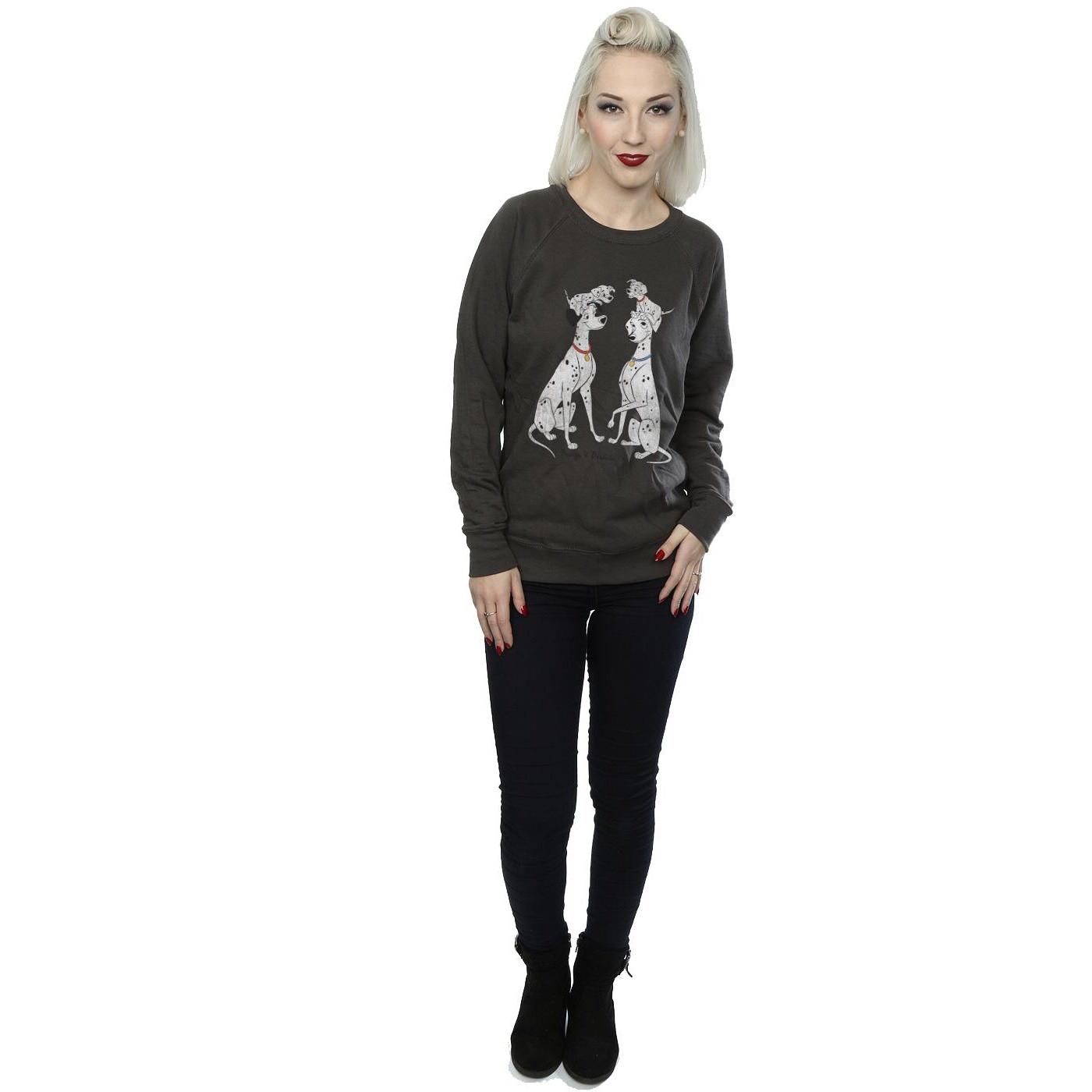 101 Dalmatians Pongo And Perdita Sweatshirt