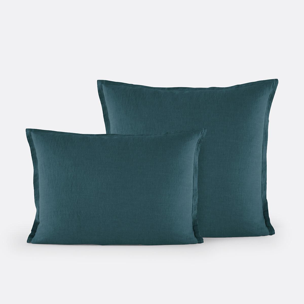 La Redoute Intérieurs Kissen- und Nackenrollenbezug Linot aus vorgewaschenem Leinen