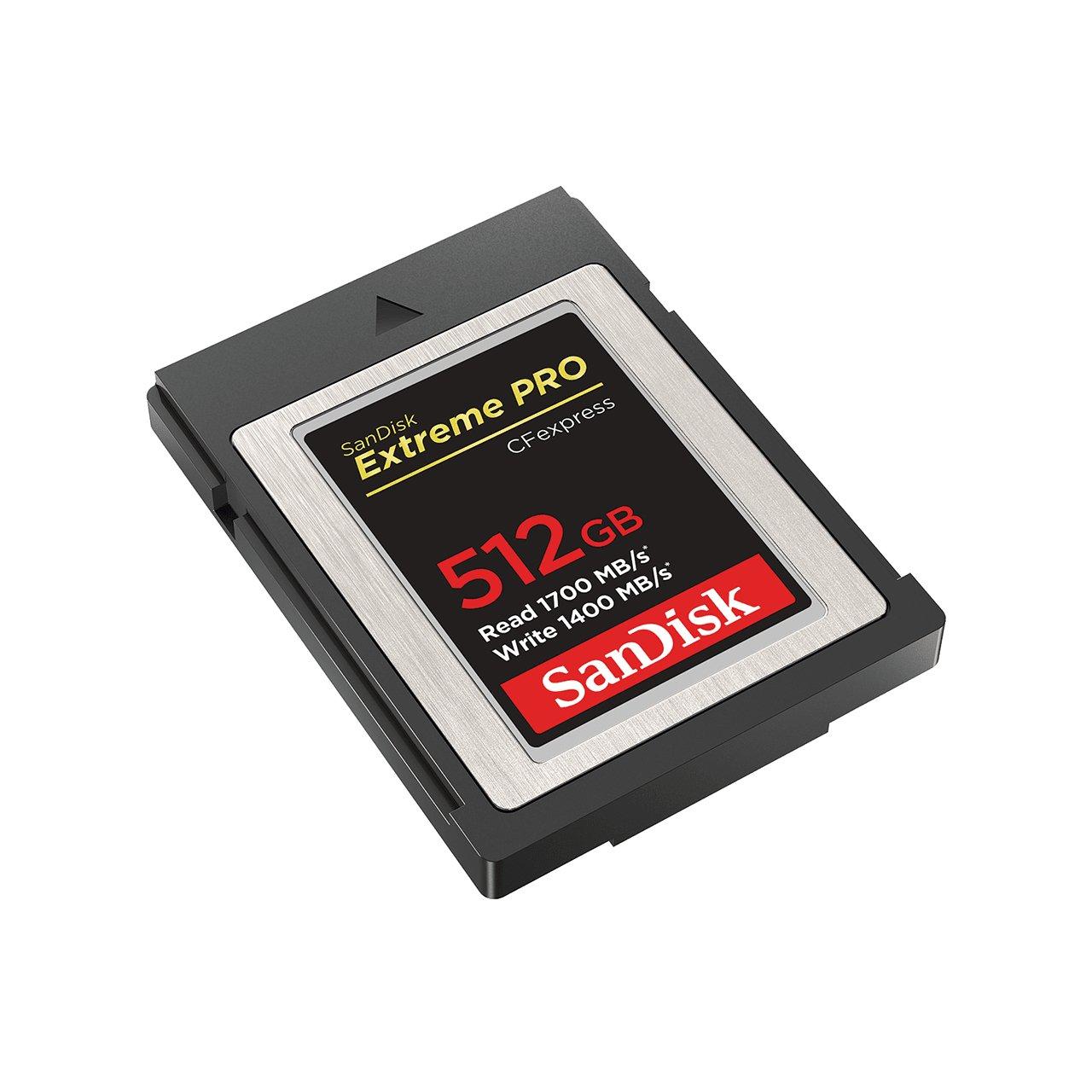 SanDisk SANDISK CFexpress Extreme PRO 512 GB 1700 MB/s 1400 MB/s