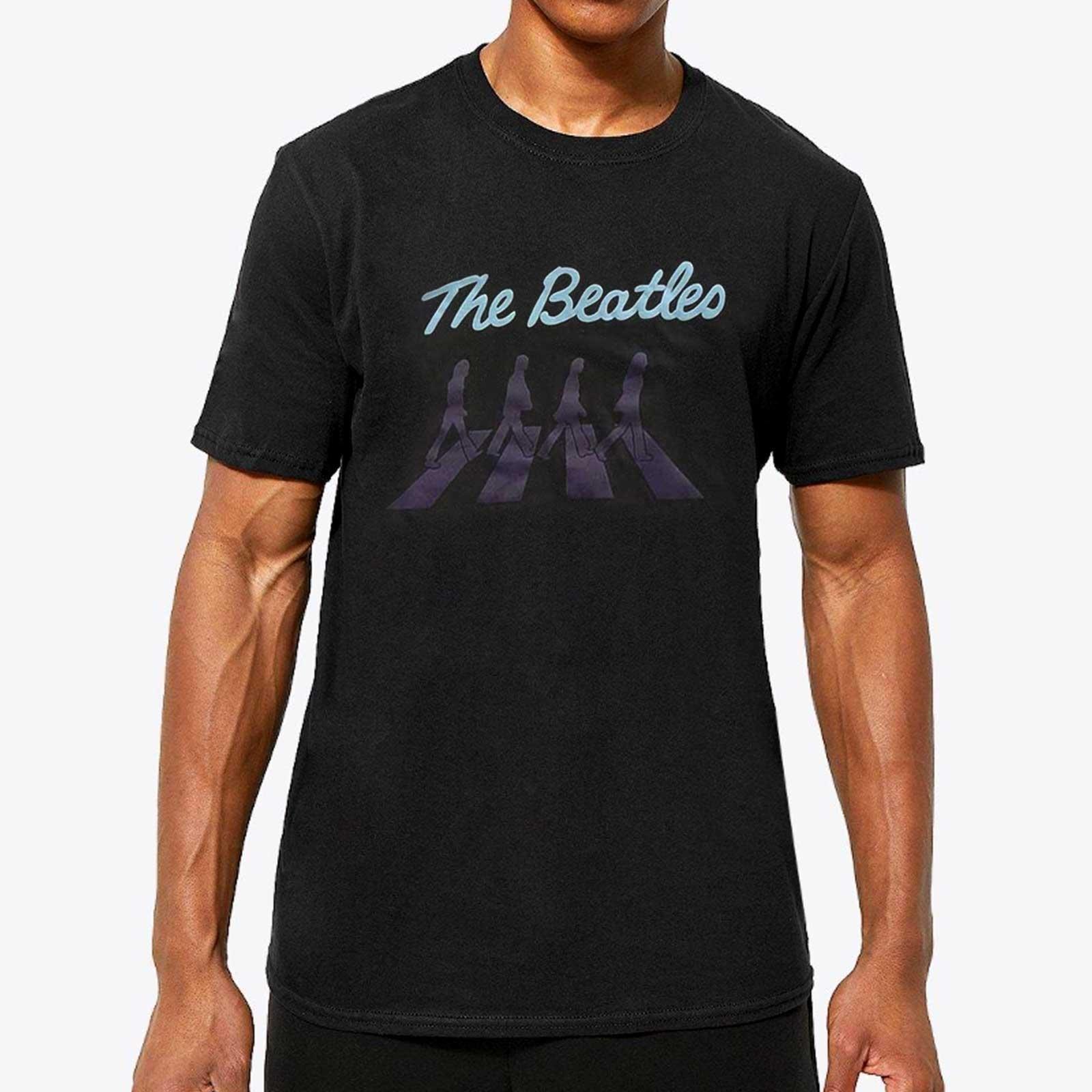 The Beatles Crossing Silhouettes T-Shirt