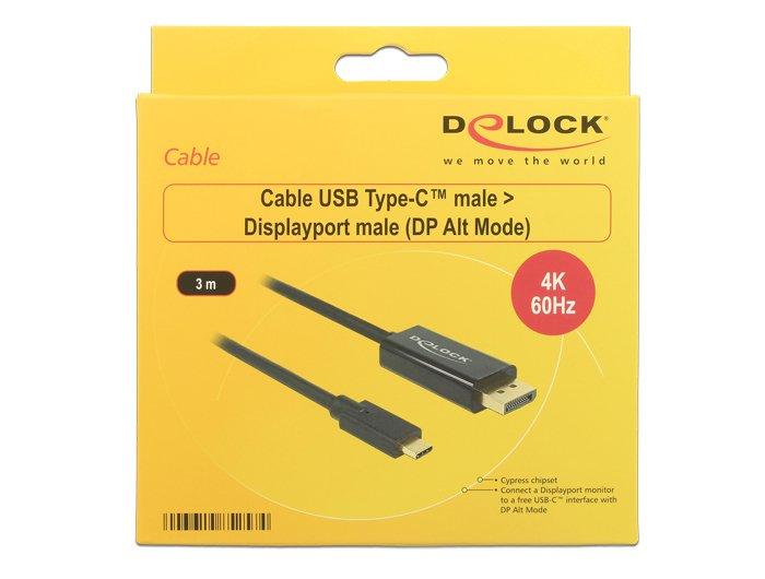 DeLock Kabel USB Type-C - DisplayPort