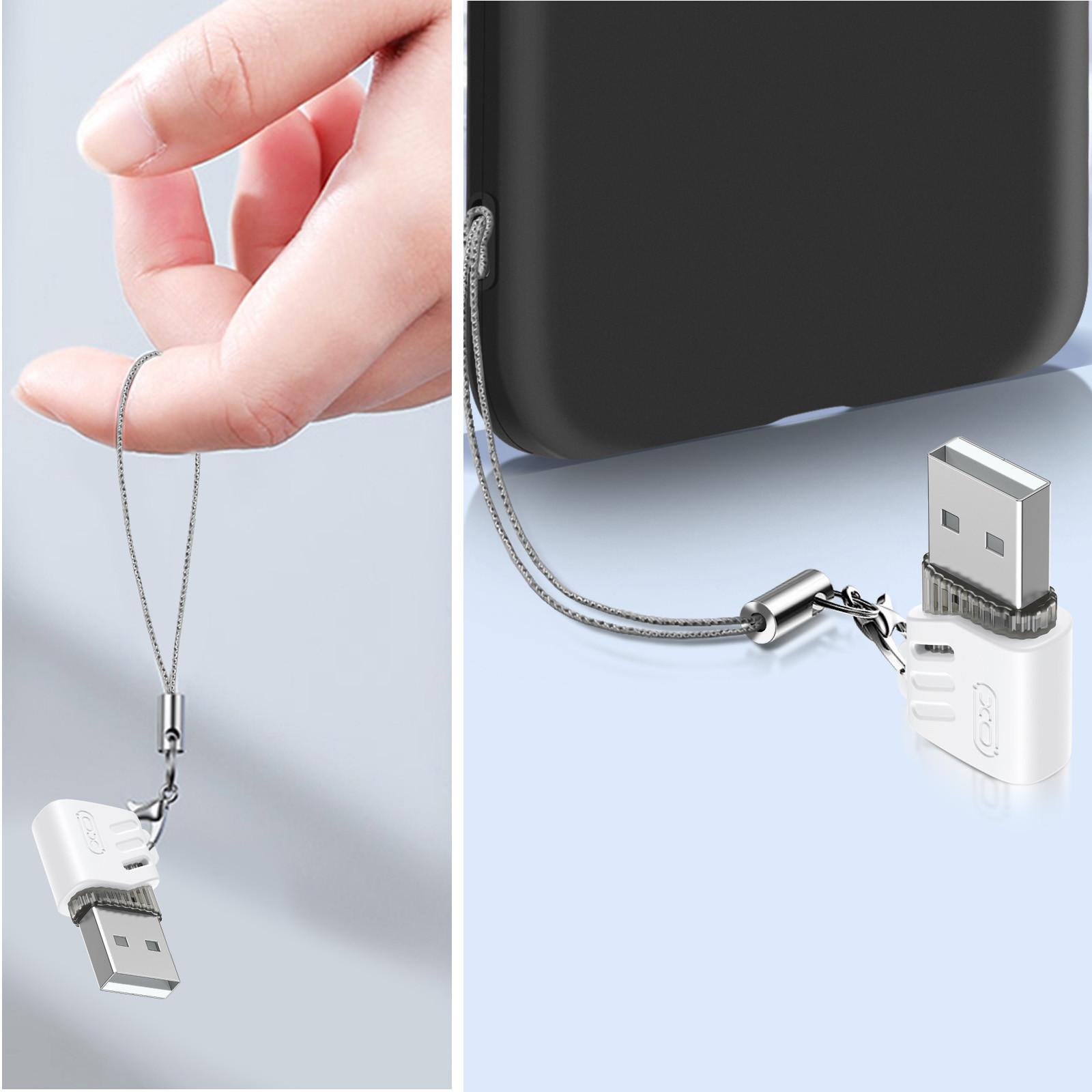 Avizar USB-C / USB Adapter XO Weiß