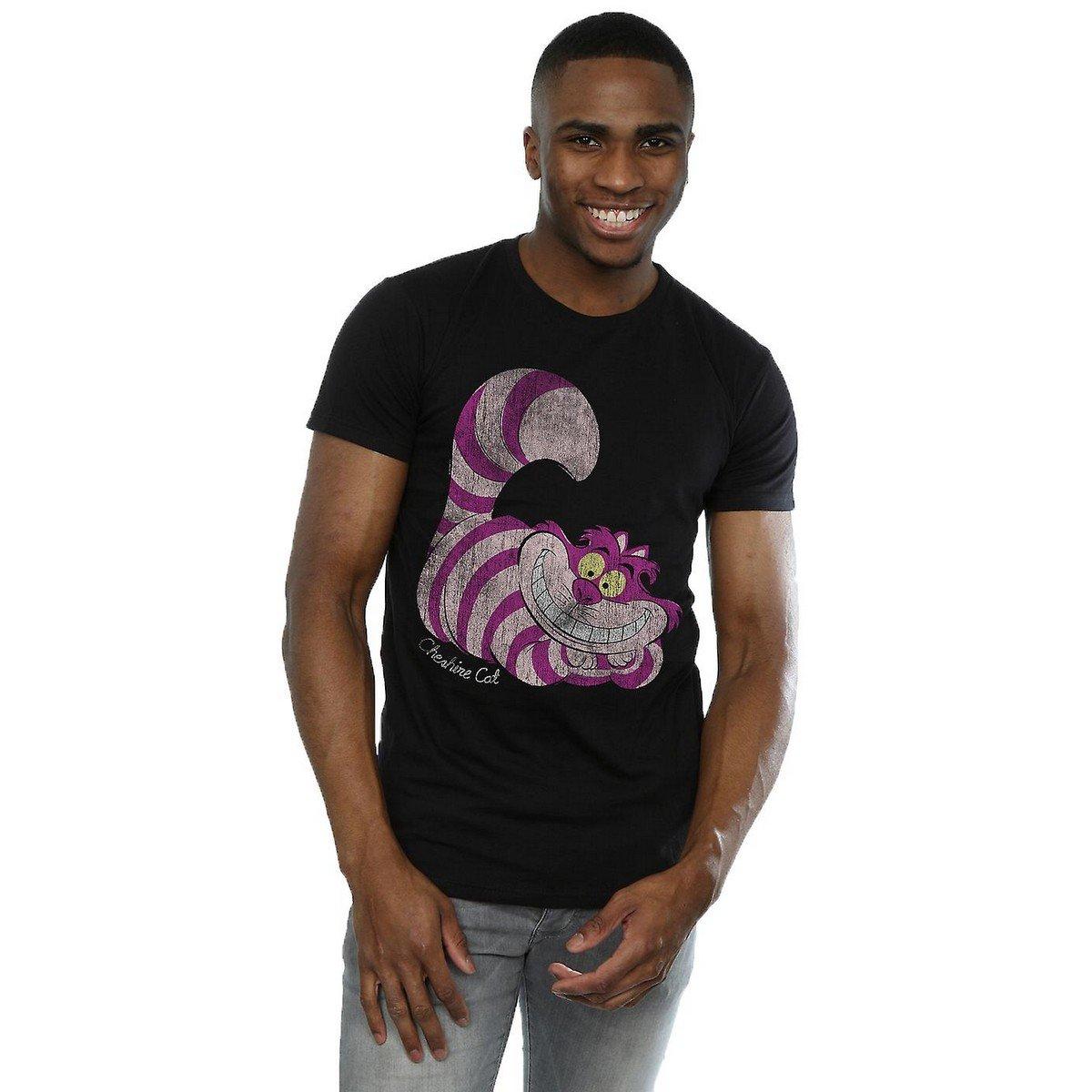 Alice in Wonderland Cheshire Cat Grafikdruck T-Shirt