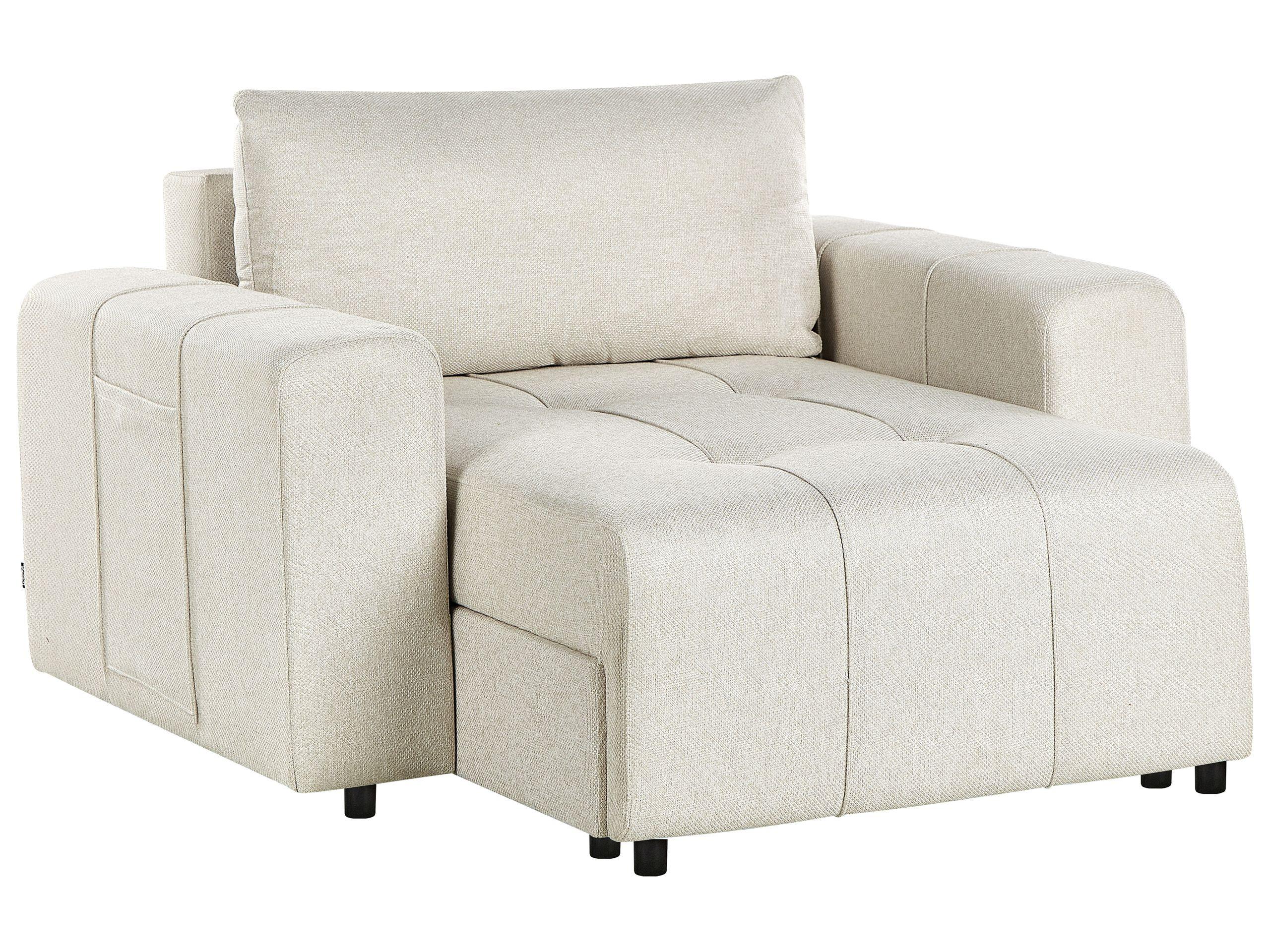 Beliani Chaiselongue aus Polyester Modern INNVIK