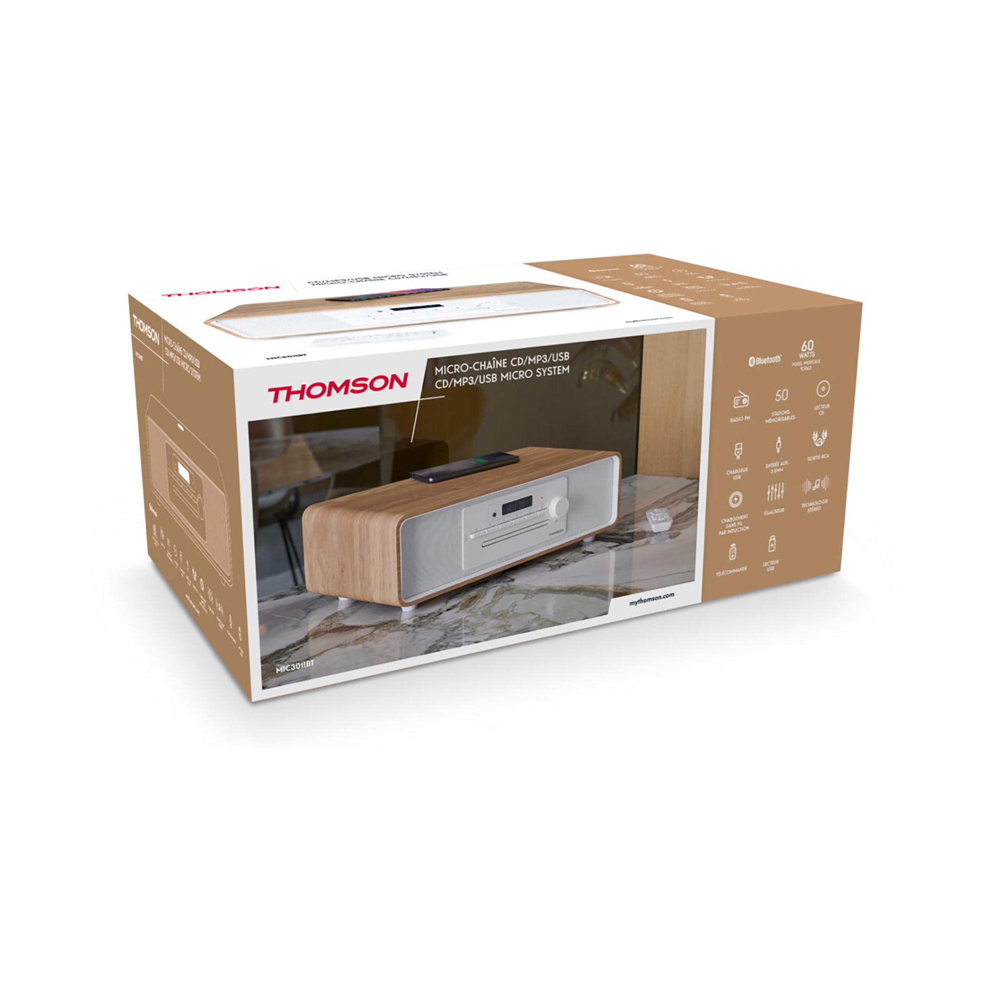 Thomson Micro Hifi System mit DAB+, CD und Bluetooth Hi-Fi-Anlage