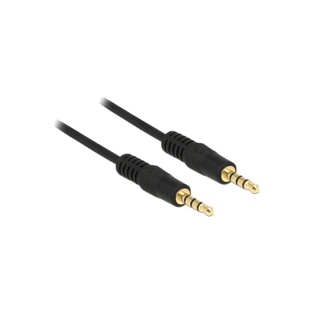 DeLock AUDIO-KABEL 3,5 MM KLINKE - 3,5 MM KLINKE 0.5 M