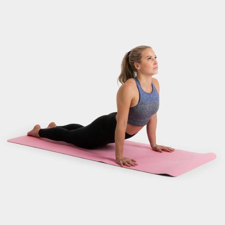Gymstick VIVID YOGA MAT PINK/GREY