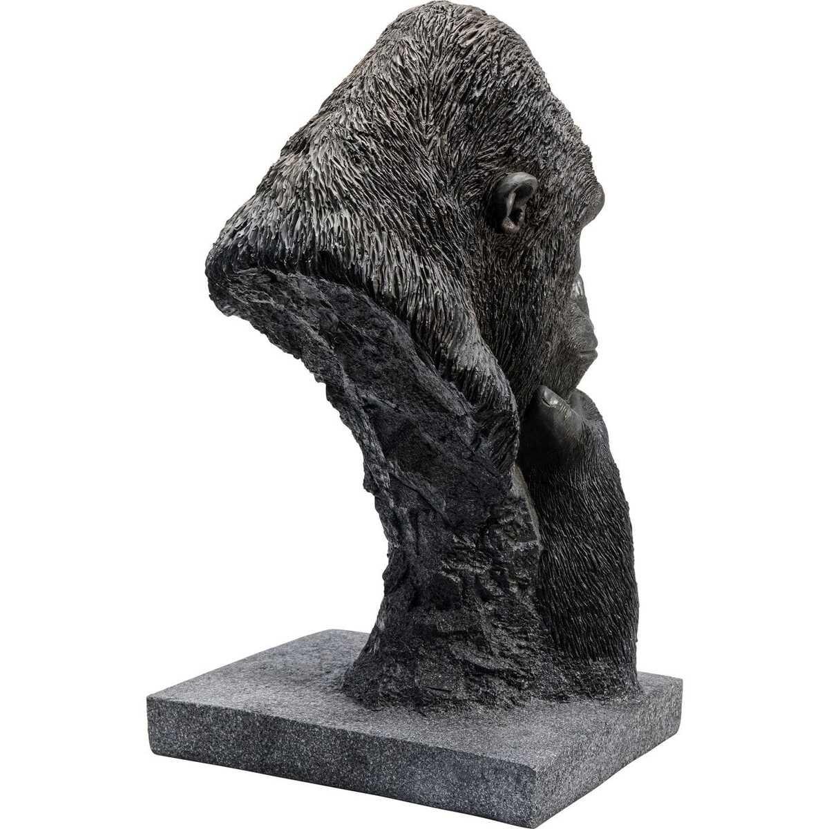 KARE Design Deko Objekt Thinking Gorilla Head