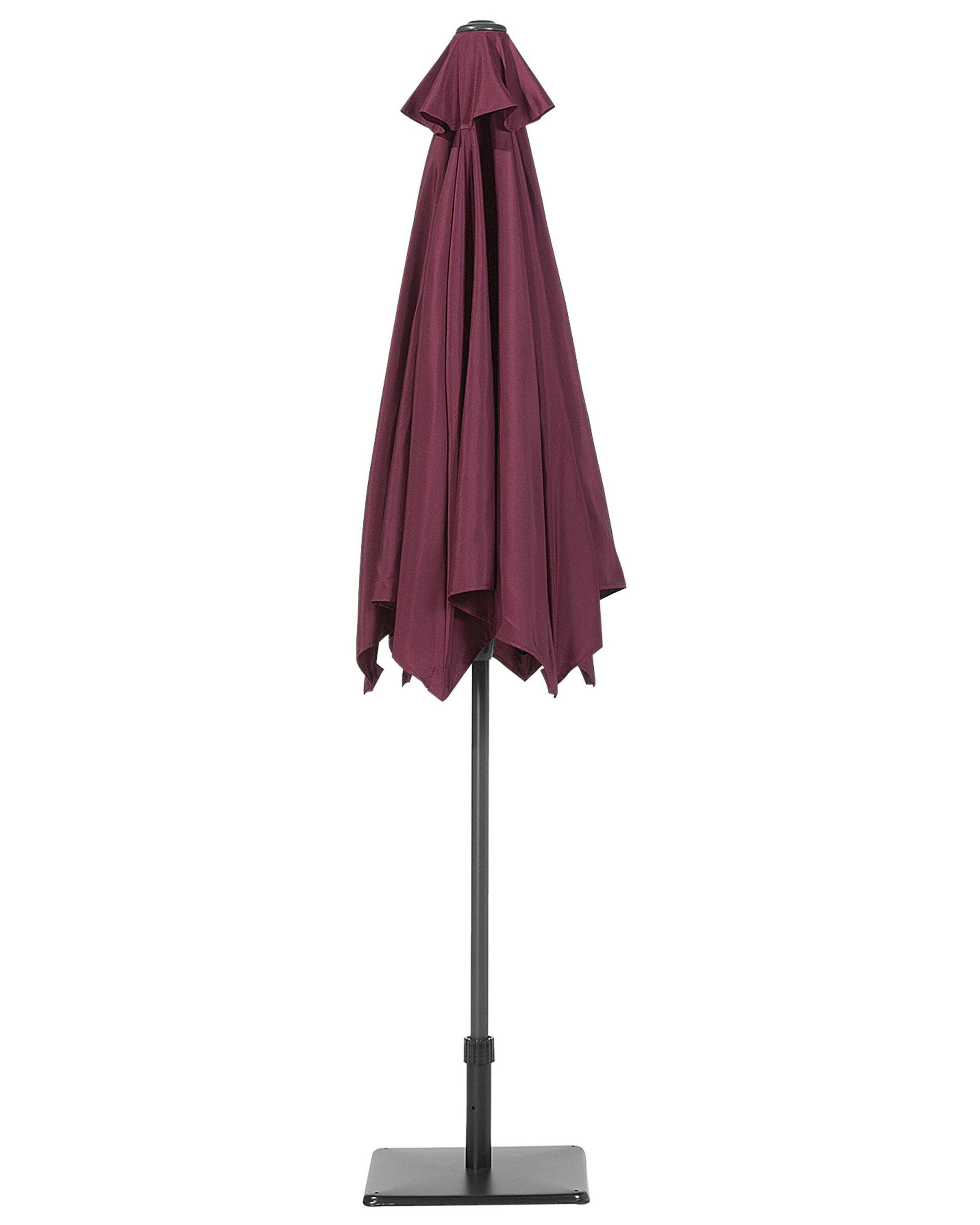 Beliani Marktschirm aus Polyester VARESE