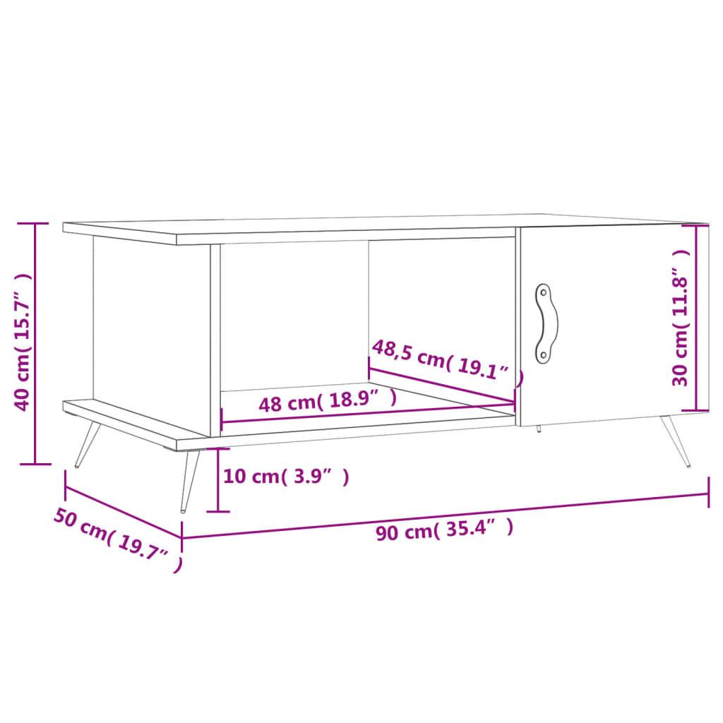 VidaXL Couchtisch holzwerkstoff
