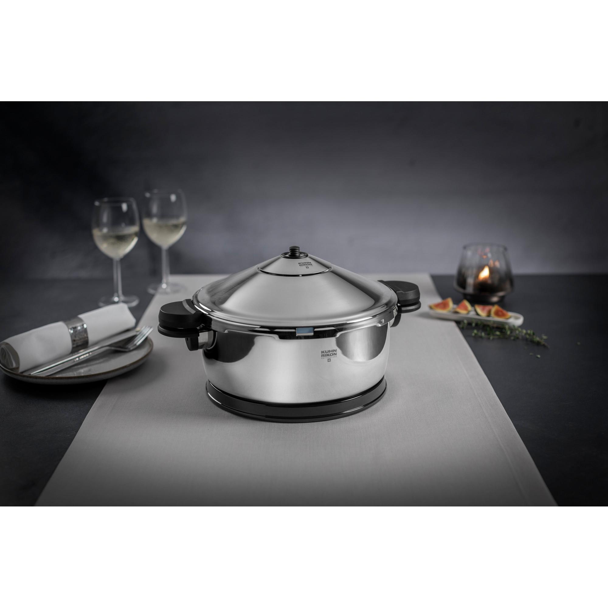 KUHN RIKON Dampfkochtopf Durotherm Pro Black