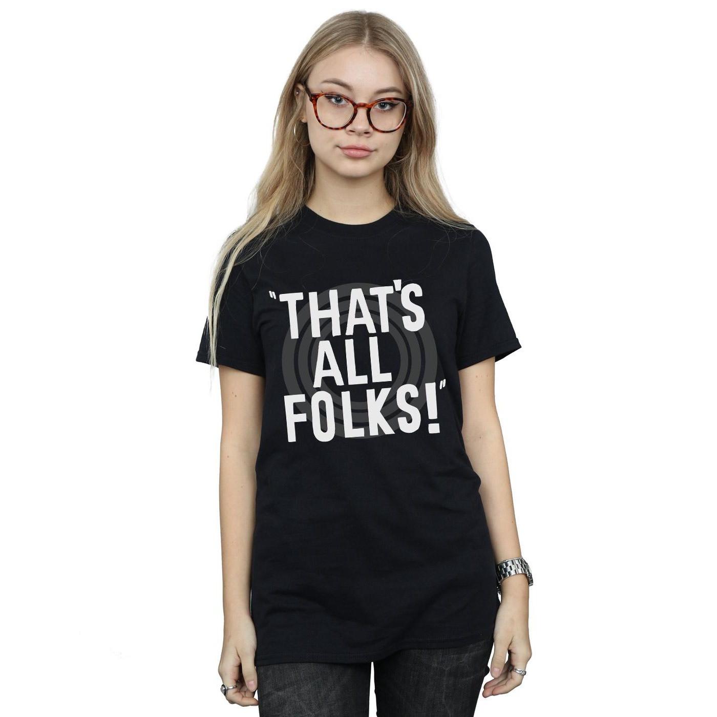 LOONEY TUNES That's All Folks T-Shirt