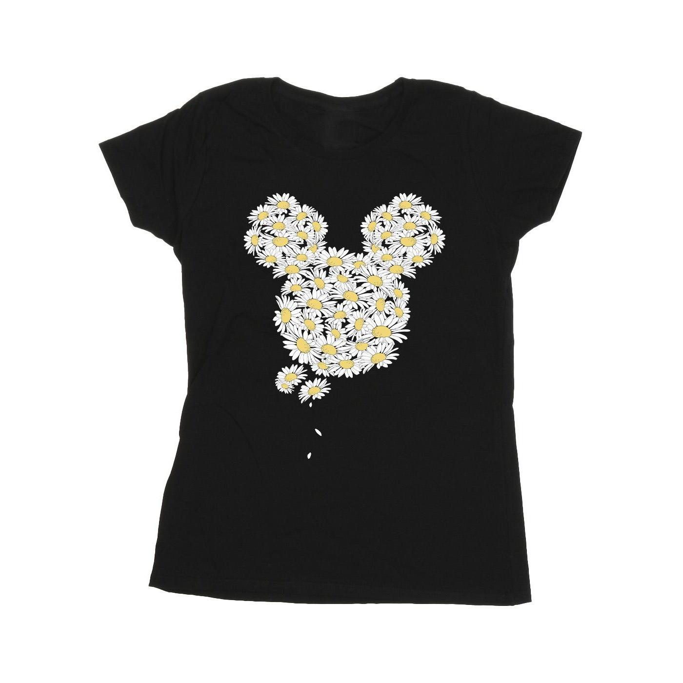 MICKEY MOUSE Gänseblümchen Print T-Shirt