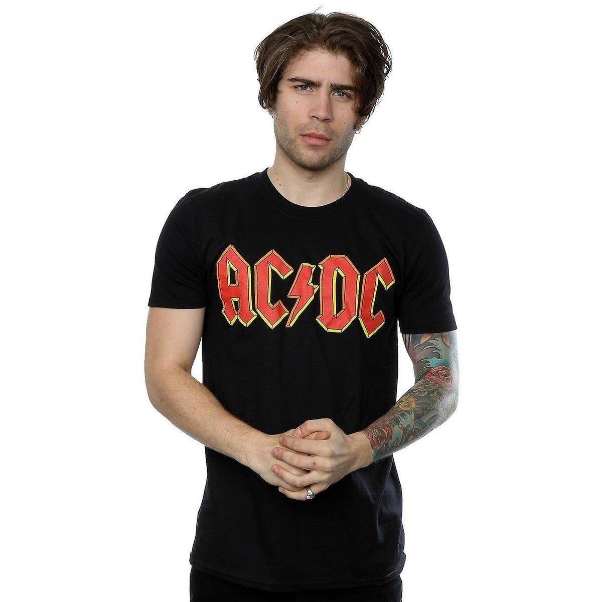 AC/DC ACDC Logo Print T-Shirt