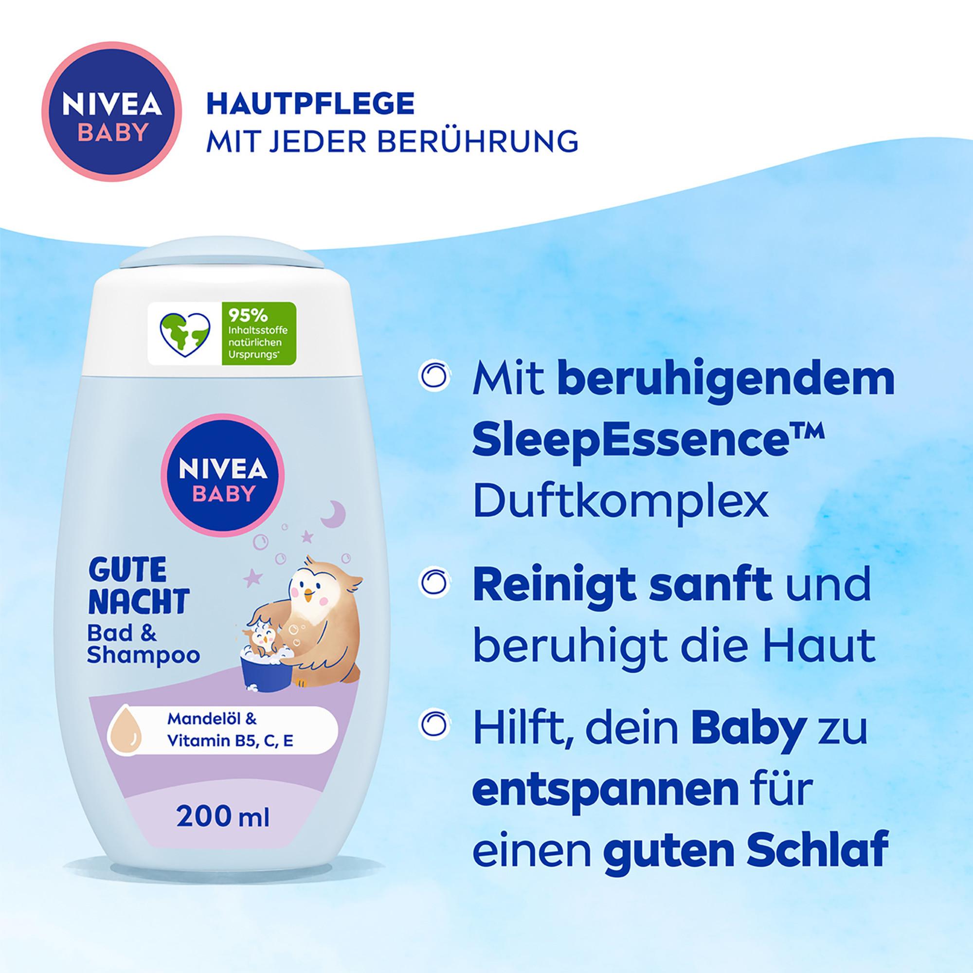 NIVEA Baby Gute Nacht Bad & Shampoo